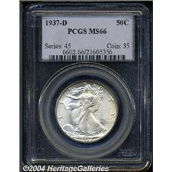 1937-D[50C] MS66 PCGS.