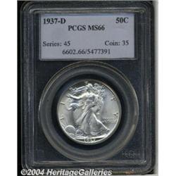 1937-D[50C] MS66 PCGS.