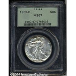 1939-D[50C] MS67 PCGS.