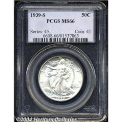 1939-S[50C] MS66 PCGS.