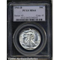 1941-D[50C] MS64 PCGS.