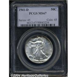 1941-D[50C] MS67 PCGS.