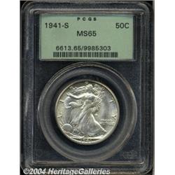 1941-S[50C] MS65 PCGS.