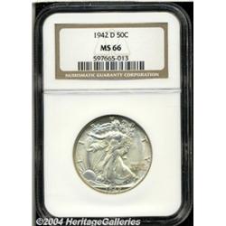 1942-D[50C] MS66 NGC.