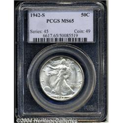 1942-S[50C] MS65 PCGS.