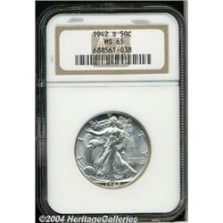 1942-S[50C] MS65 NGC.