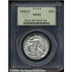 1943-S[50C] MS66 PCGS.