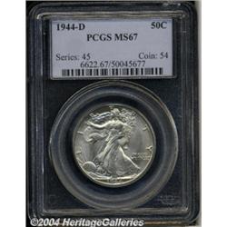 1944-D[50C] MS67 PCGS.