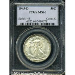 1945-D[50C] MS66 PCGS.