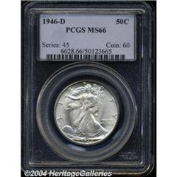 1946-D[50C] MS66 PCGS.