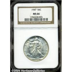 1947[50C] MS66 NGC.