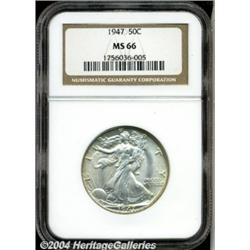1947[50C] MS66 NGC.