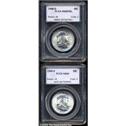 1948-D[50C] MS65 Full Bell Lines PCGS,