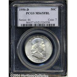 1950-D[50C] MS65 Full Bell Lines PCGS.