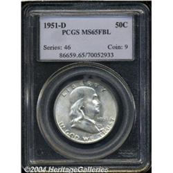 1951-D[50C] MS65 Full Bell Lines PCGS.