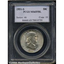 1951-S[50C] MS65 Full Bell Lines PCGS.