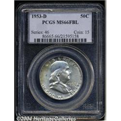 1953-D[50C] MS66 Full Bell Lines PCGS.