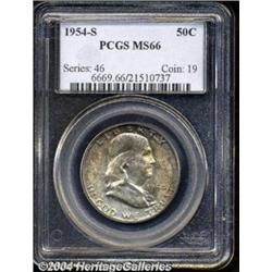 1954-S[50C] MS66 PCGS.
