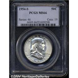 1954-S[50C] MS66 PCGS.