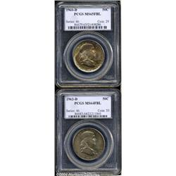 1960-D[50C] MS65 Full Bell Lines PCGS,