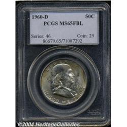 1960-D[50C] MS65 Full Bell Lines PCGS.