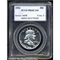 1952[50C] PR66 Cameo PCGS.