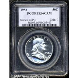 1952[50C] PR66 Cameo PCGS.
