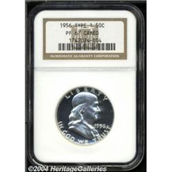 1956[50C] Type One PR67 Cameo NGC.