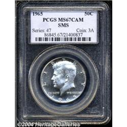 1965[50C] SMS MS67 Cameo PCGS.