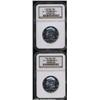 Image 3 : (2) 1967[50C] SMS MS67 Deep Cameo NGC,