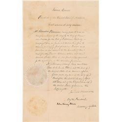 James Monroe and John Quincy Adams