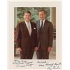 Image 1 : Ronald Reagan and George Bush