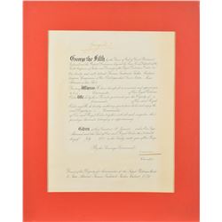 King George V