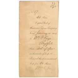 Henry Wells and William Fargo