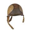 World War II US M1 Fixed Bail Helmet with Camouflage Pattern