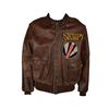 World War II USAAF 8th Air Force A-2 Flight Jacket with Unit Patch and Painted Decorations