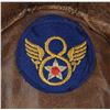 Image 3 : World War II USAAF 8th Air Force A-2 Flight Jacket with Unit Patch and Painted Decorations