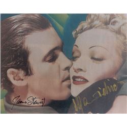 James Stewart and Marlene Dietrich