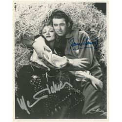 James Stewart and Marlene Dietrich
