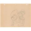 Image 1 : Popeye and Swee'Pea production drawing from Sock-a-Bye, Baby