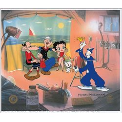 Myron Waldman signed limited edition cel