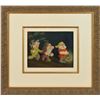 Image 1 : Dopey, Grumpy, and Doc production cels from Snow White and the Seven Dwarfs