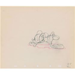 Mickey Mouse production drawing from Society Dog Show