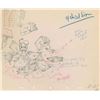 Image 1 : Donald Duck and Studio Cop production drawings from The Autograph Hound
