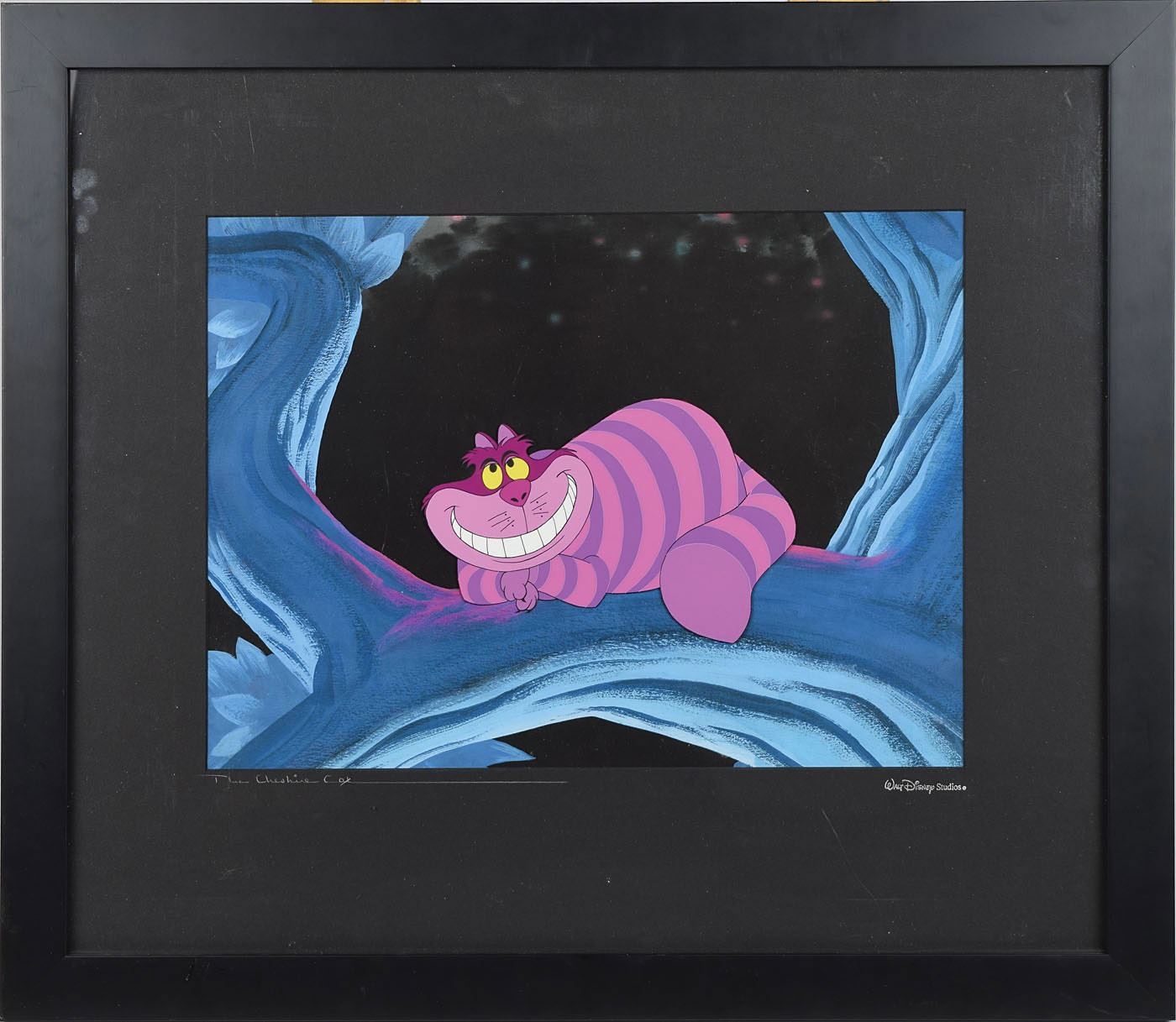 Cheshire Cat Production Cel From Alice In Wonderland
