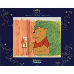 Winnie the Pooh production cel from The New Adventure of Winnie the Pooh