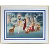 Image 1 : Snow White, the Prince, and the Seven Dwarfs limited edition cel from Snow White and the Seven Dwarf