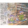 Image 1 : Dopey limited edition hand-painted cel from Disney World