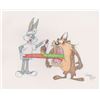 Image 1 : Bugs Bunny and Tasmanian Devil publicity drawing by Virgil Ross