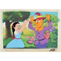 Dorothy and Scarecrow production cels from Journey Back to Oz